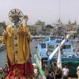 san Nicola ormai giunto al porto
